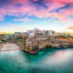 tramonto cala pura polignano a mare